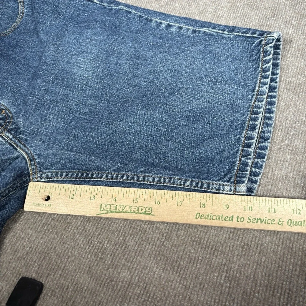 Levis 505 Jean‎ Shorts Mens 36 Regular Fit Blue Denim Cotton Workwear Skater Y2K